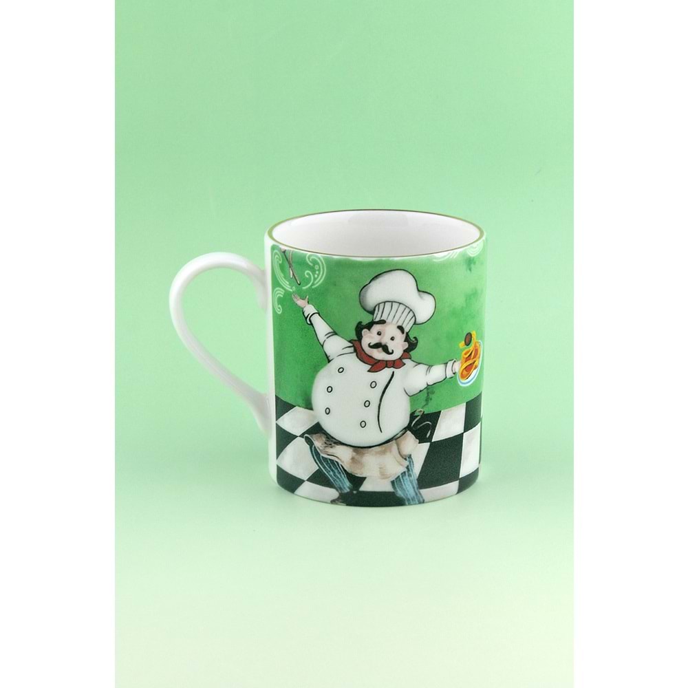 Green chef porselen kupa