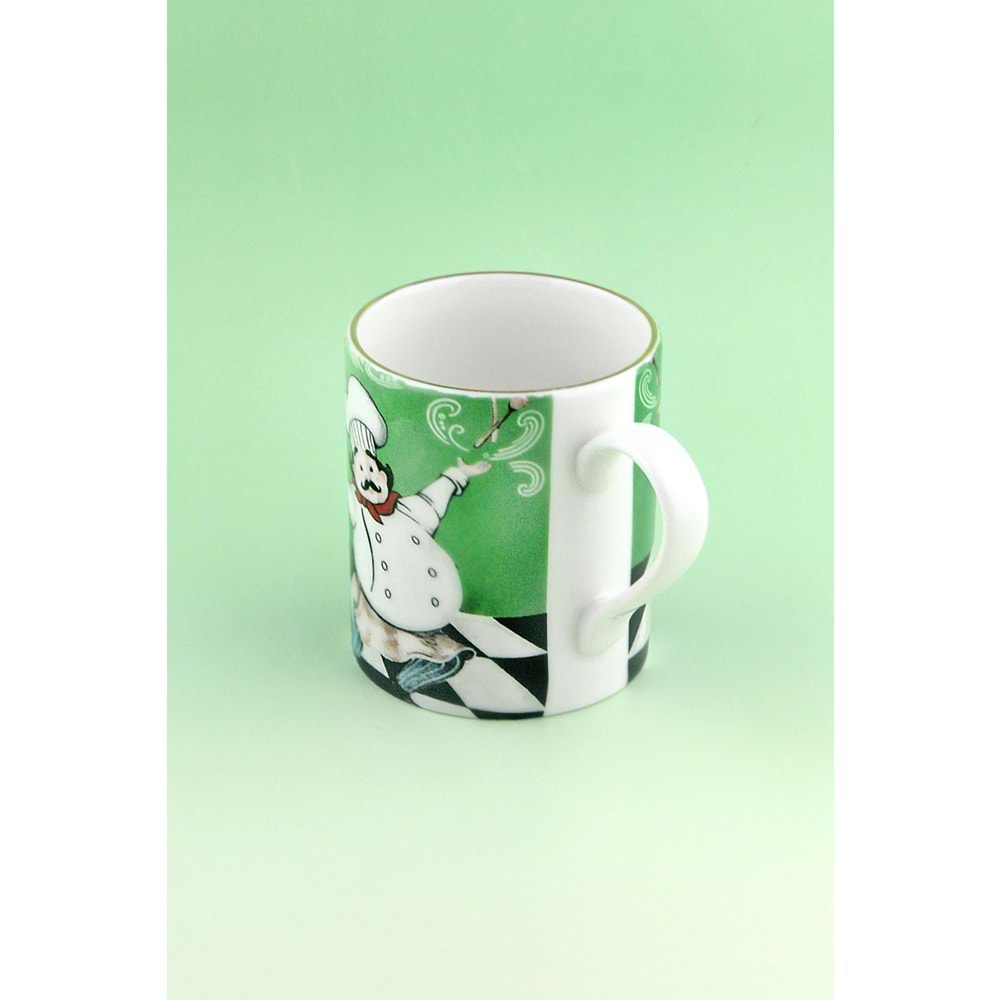 Green chef porselen kupa