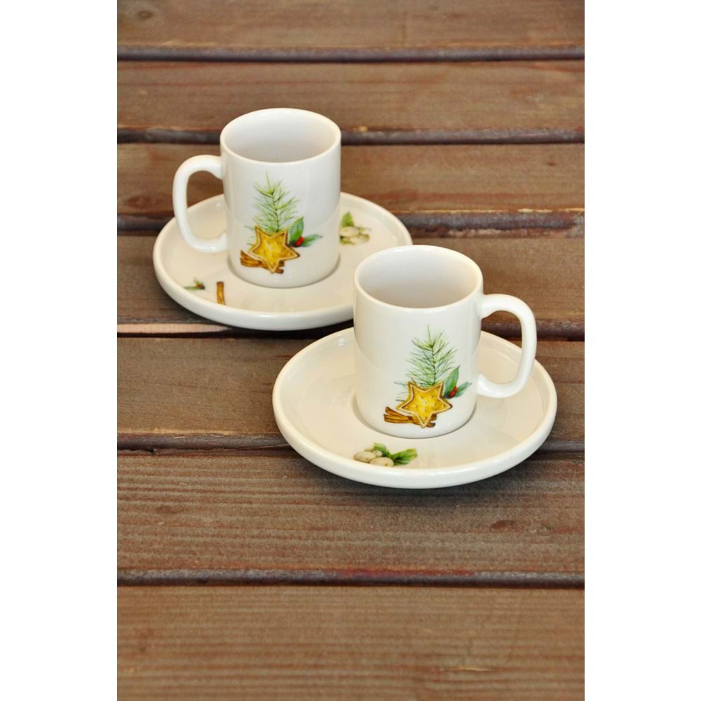 Gingerbread iki kişilik kahve fincan takımı