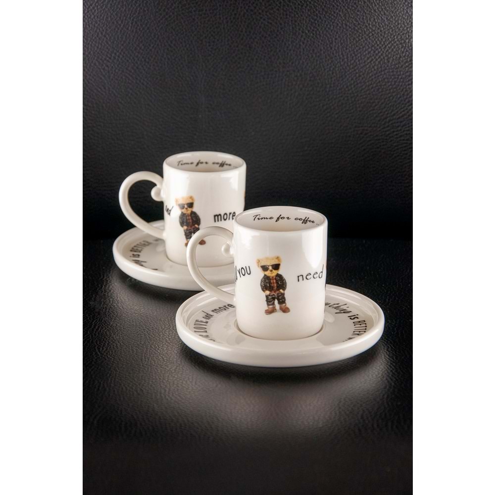 Time for coffee iki kişilik kahve fincan takımı