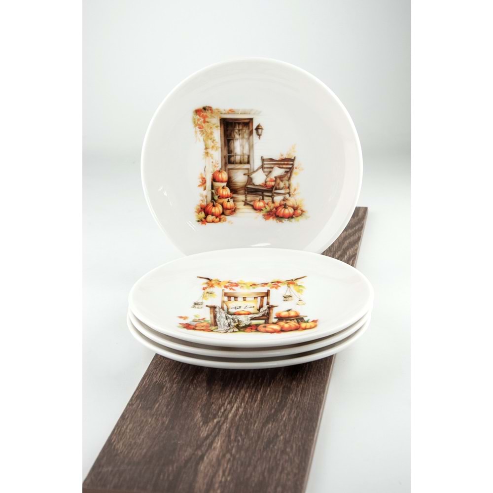 Fall'24 Halloween 4 parça pasta tabağı