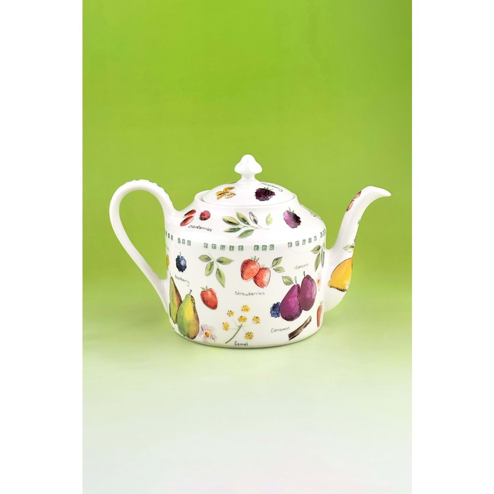 Fruit tea porselen demlik