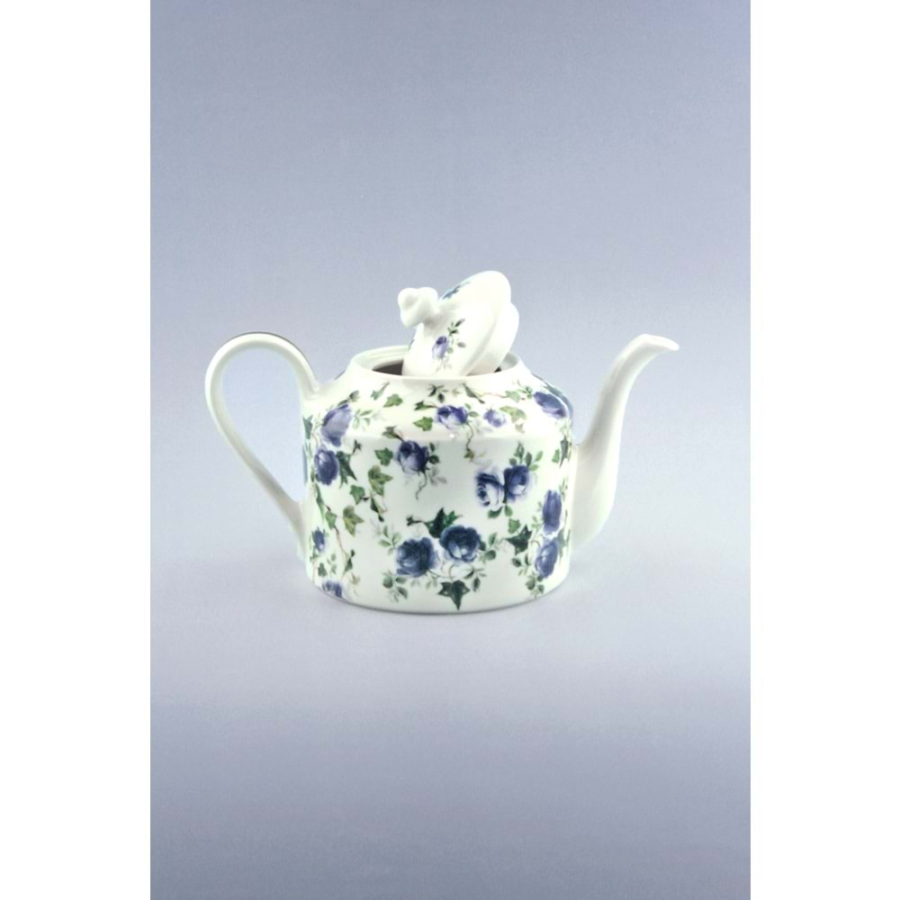 Blue ivy porselen demlik