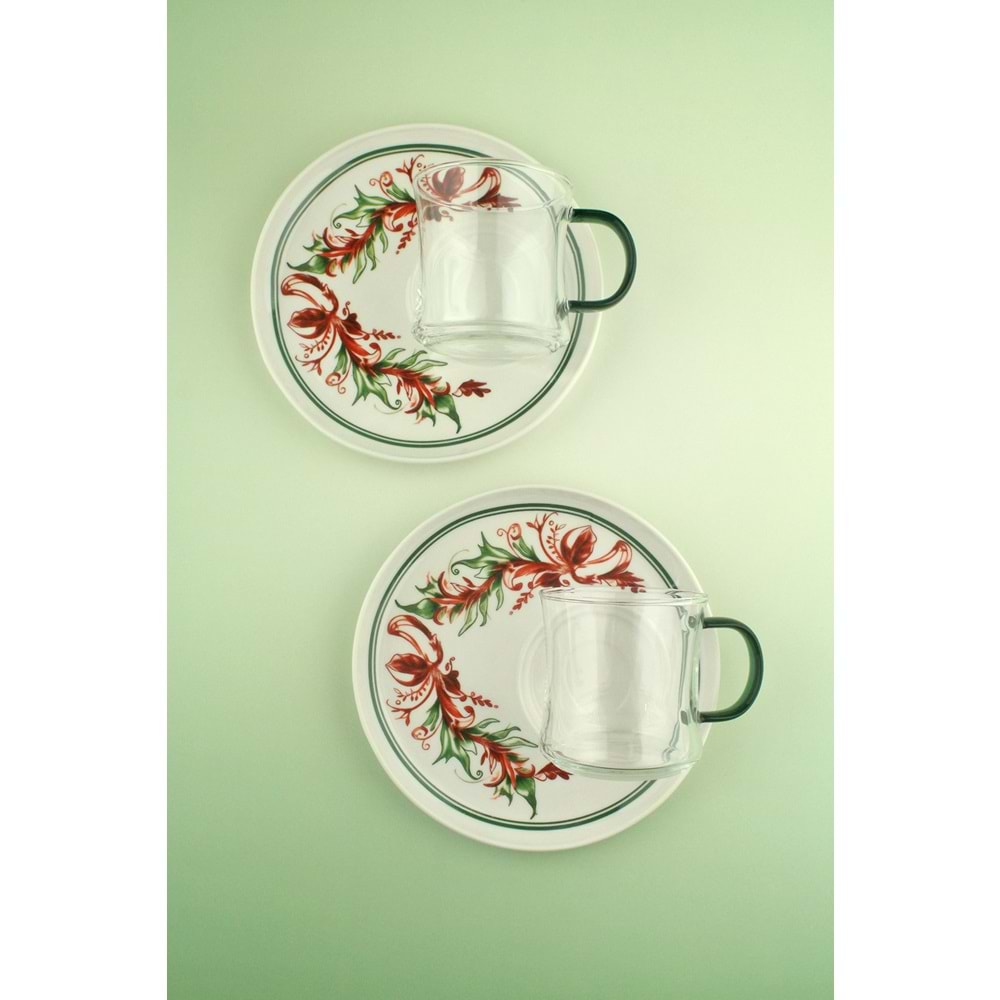 Winterberry iki kişilik çay kupa takımı
