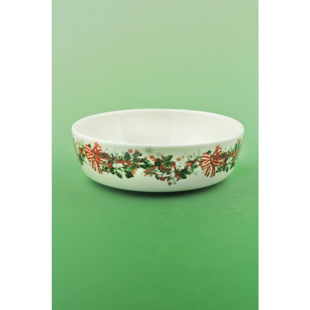 Ornaments orta boy porselen salata kasesi