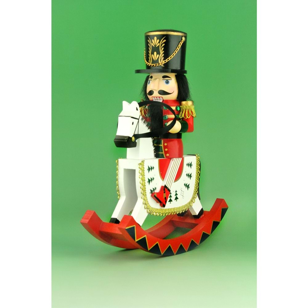 Wooden christmas nutcracker