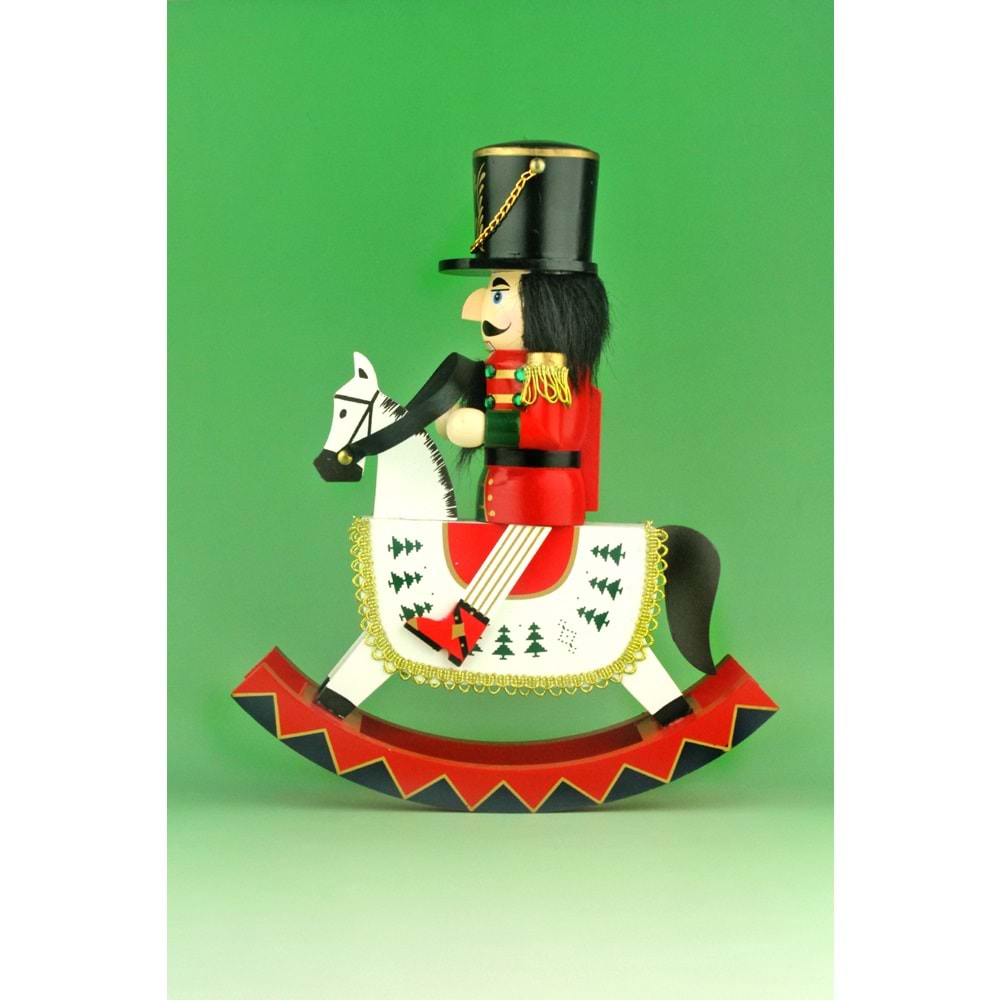 Wooden christmas nutcracker