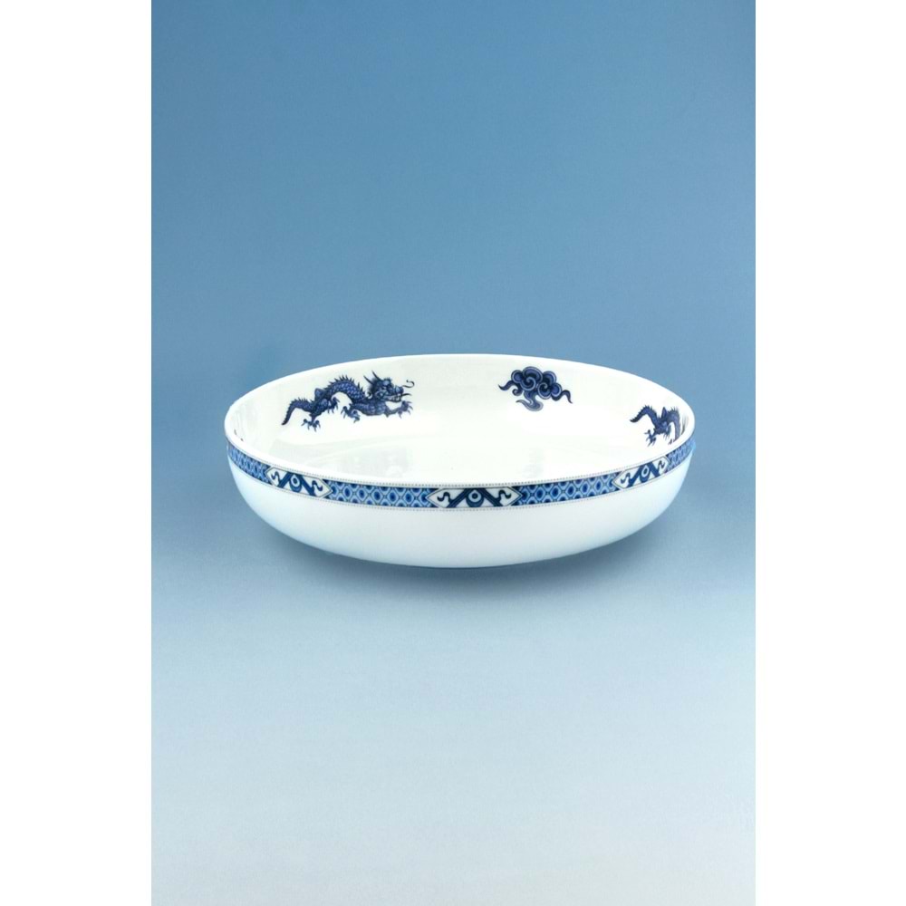 Asian porselen salata kasesi