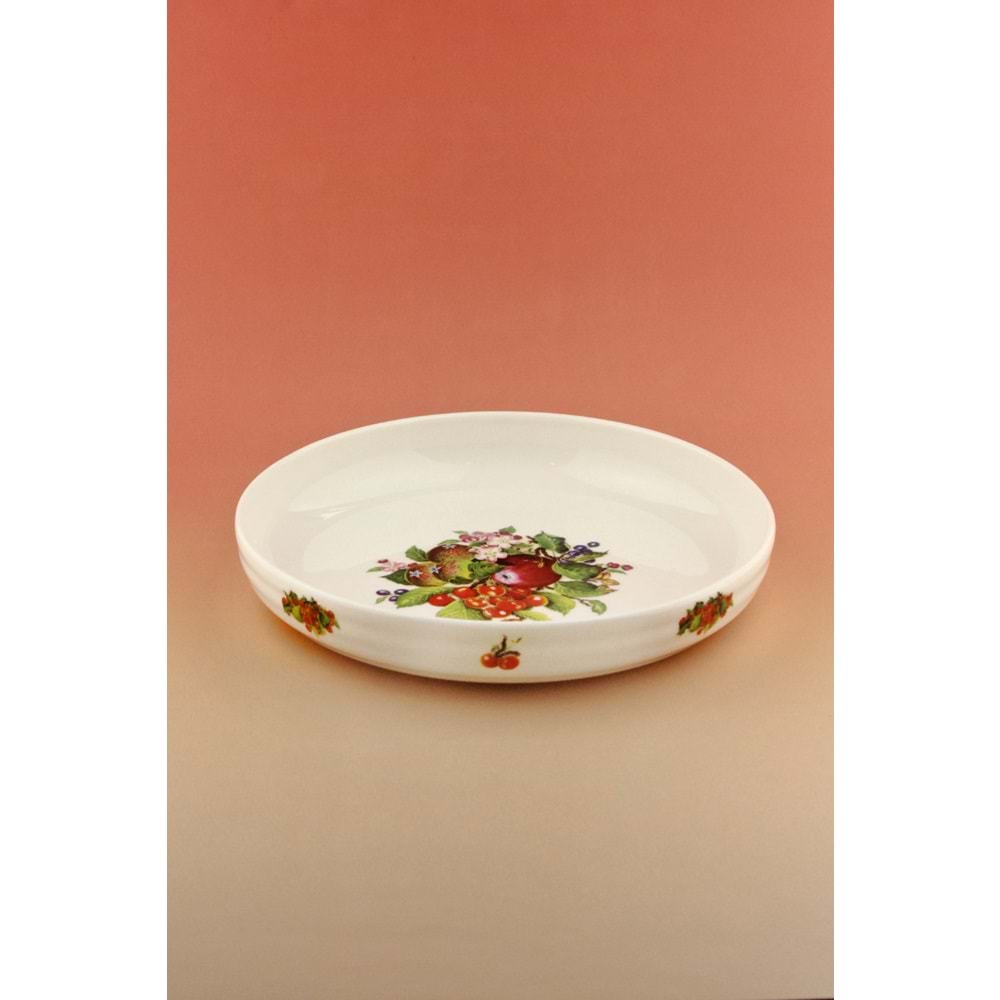 Fruit büyük boy porselen salata kasesi