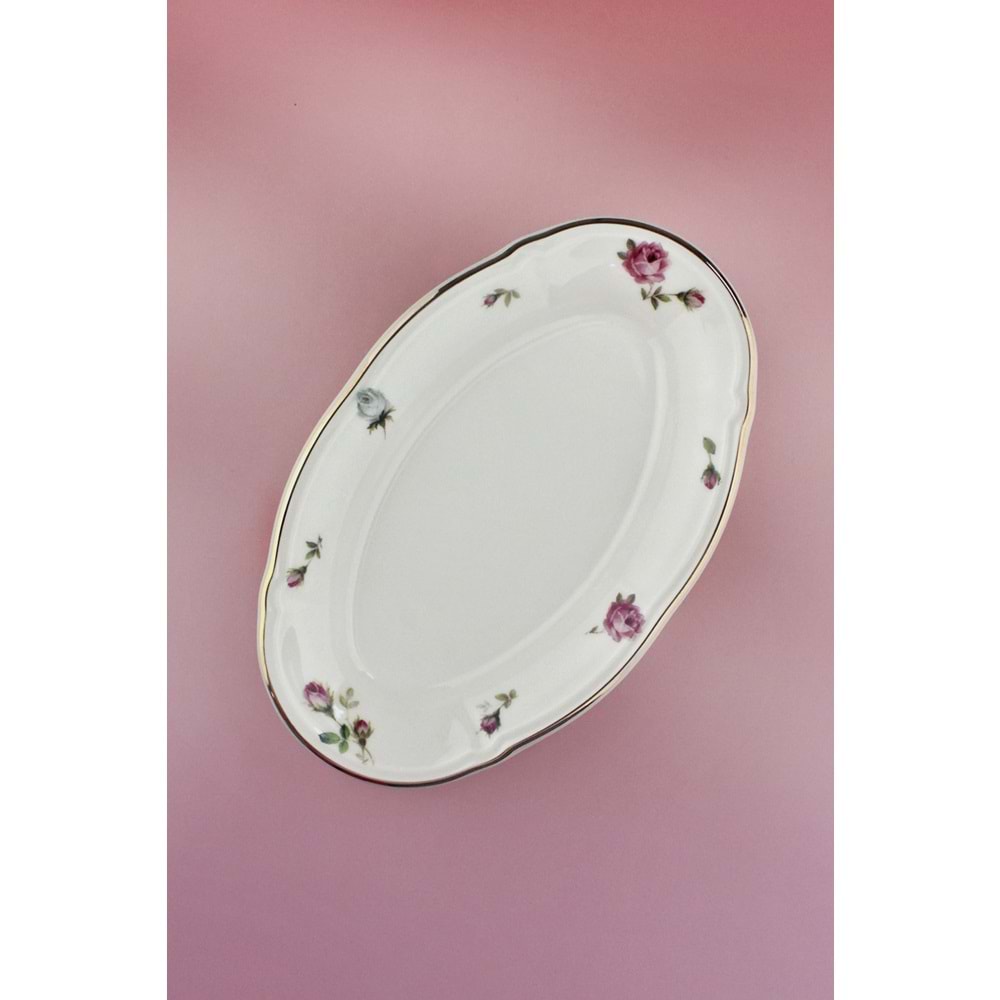 Angela porselen kayık tabak