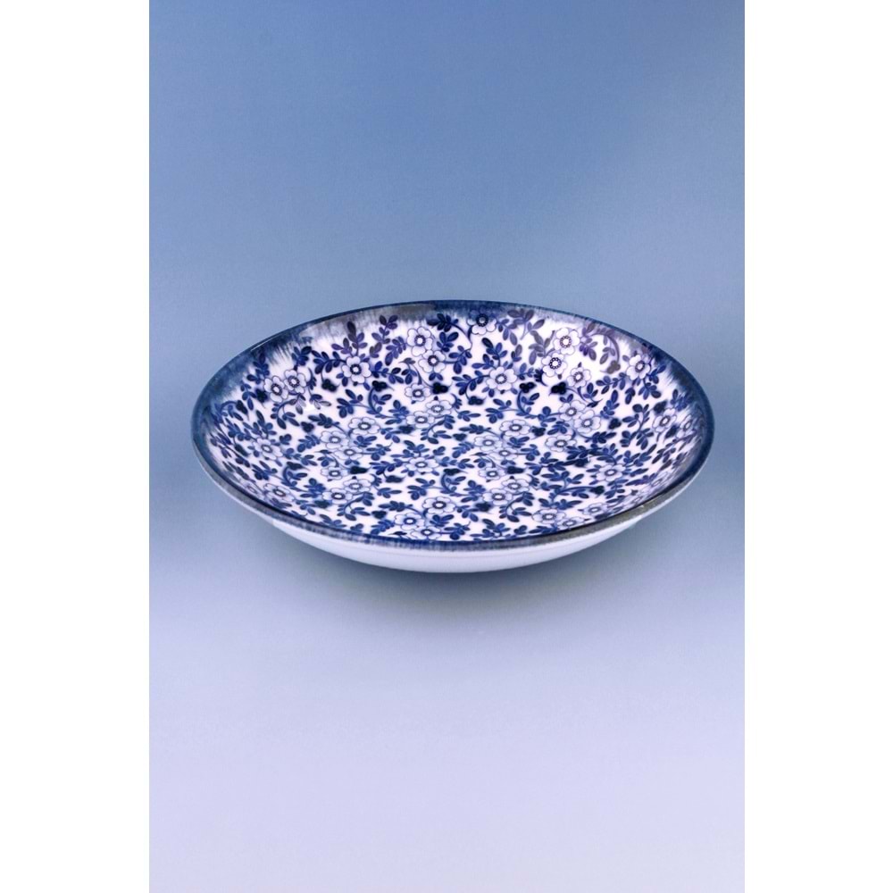 Blue blanc porselen salata kasesi