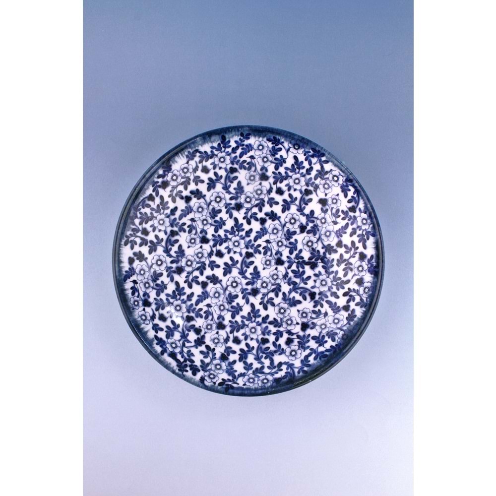 Blue blanc porselen salata kasesi