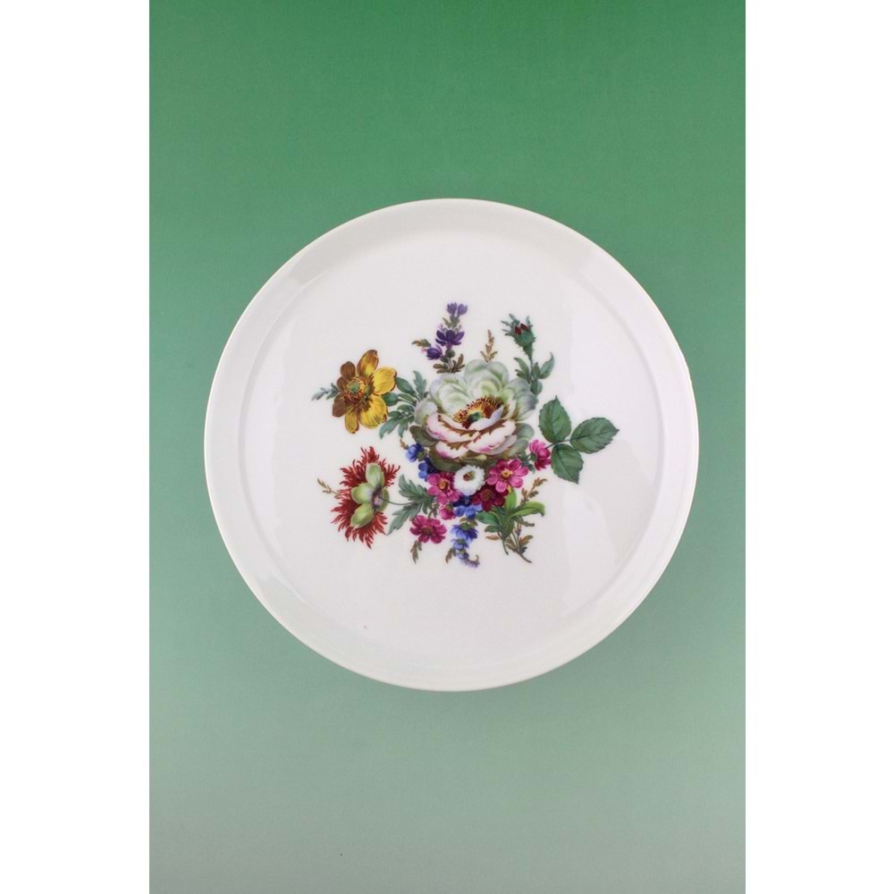 Emerald porselen ayaklı tabak