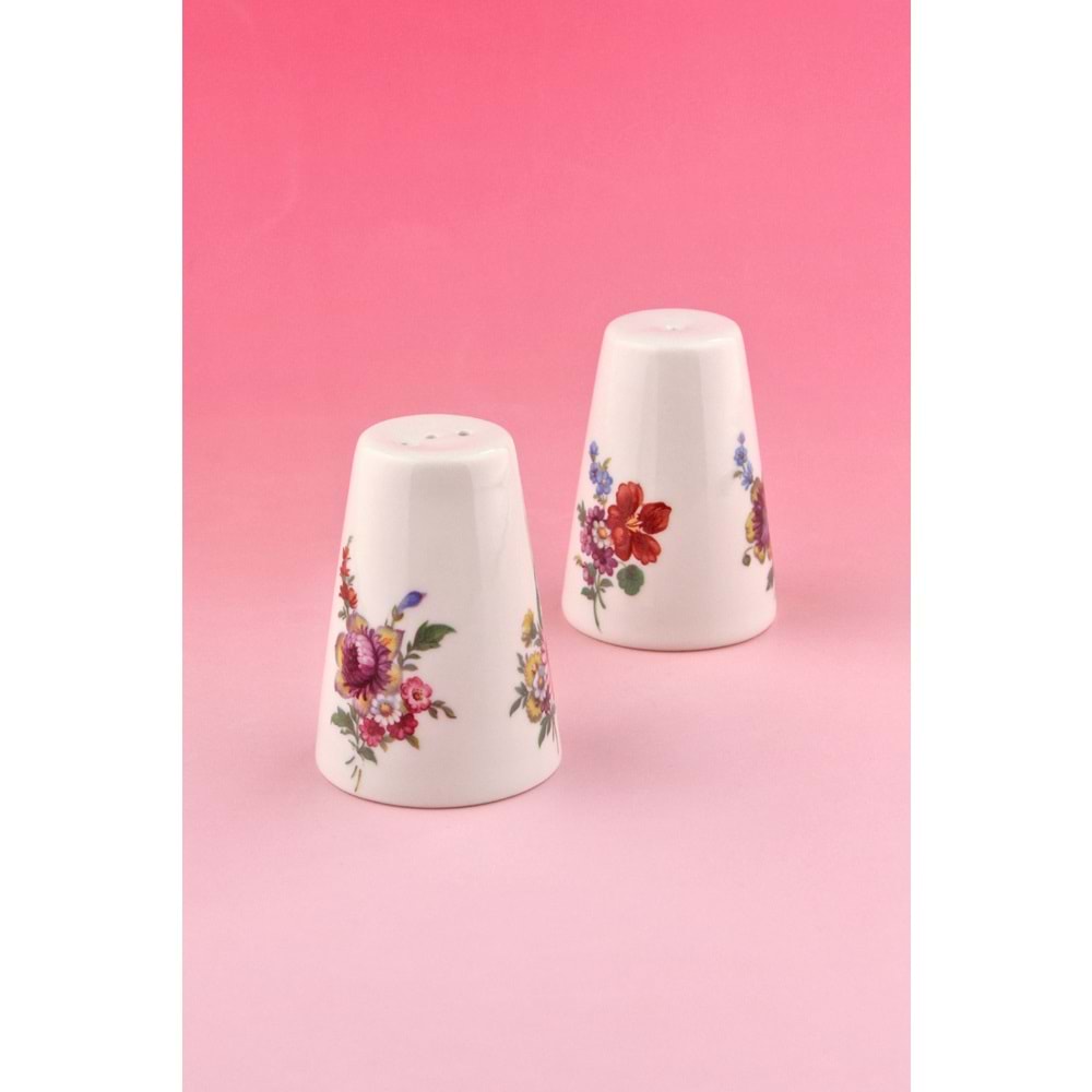 Carolyn porselen tuzluk & karabiberlik