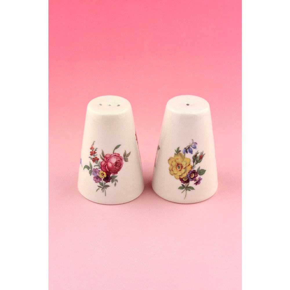 Carolyn porselen tuzluk & karabiberlik