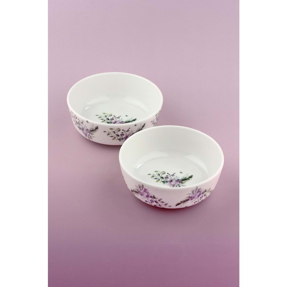 Orkide 2 adet porselen kase