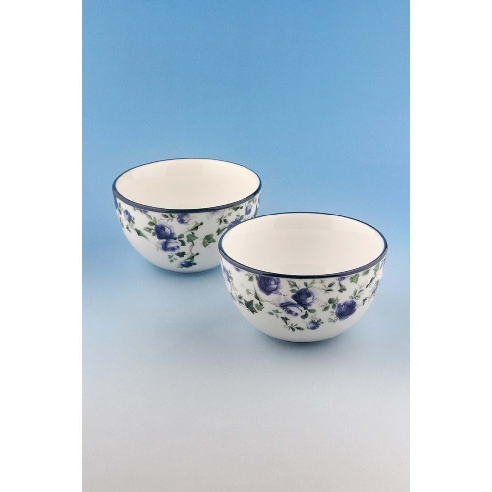 Blue ivy 2 adet porselen kase