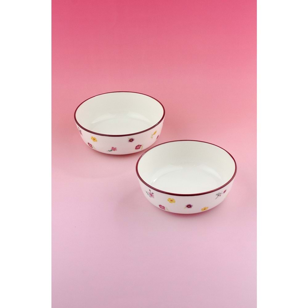 Petite 2 adet porselen salata kasesi