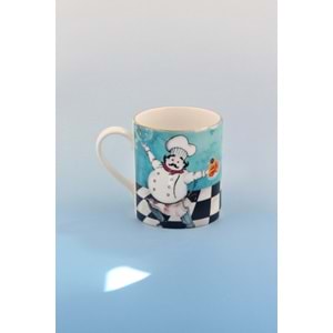 Blue chef porselen kupa