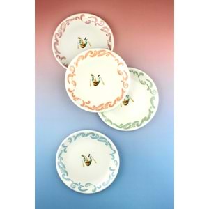 Chef's special 4 parça pasta/kurabiye tabağı