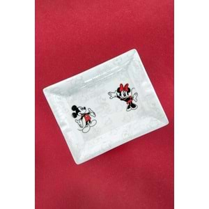 Mickey&Minnie porselen kül tablası