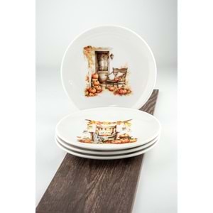 Fall'24 Halloween 4 parça pasta tabağı