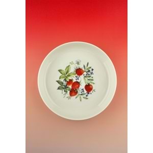Strawberry büyük boy porselen salata kasesi