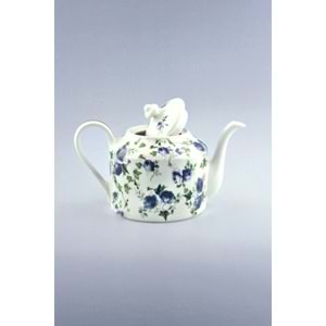 Blue ivy porselen demlik