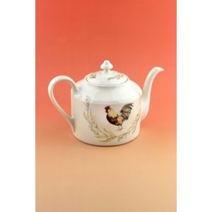 Yeni horoz porselen demlik