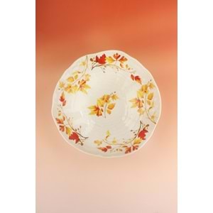 Fall büyük boy porselen salata kasesi