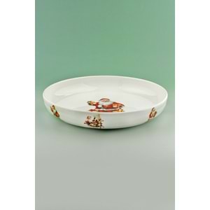 Santa büyük boy porselen salata kasesi