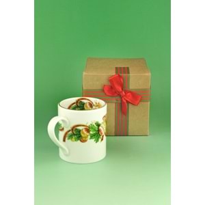 Christmas shine altın yaldızlı porselen kupa yılbaşı hediye kutulu