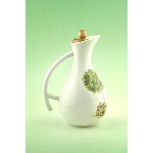 Farm vakumlu ahşap kapaklı yağlık