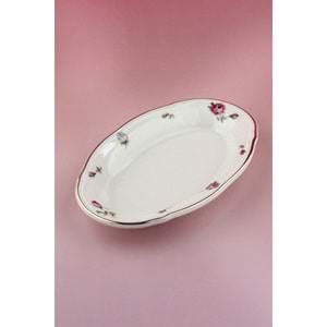 Angela porselen kayık tabak