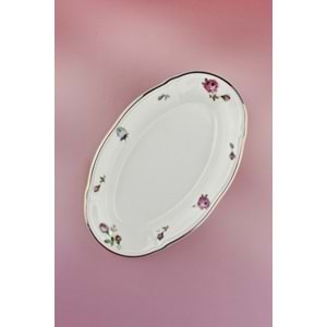 Angela porselen kayık tabak