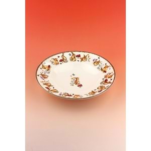 Retro tavşan porselen salata kasesi