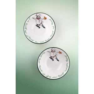 Green chef 2 adet porselen kase