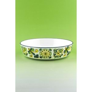 Blue tile porselen salata kasesi