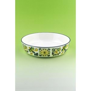 Blue tile porselen salata kasesi