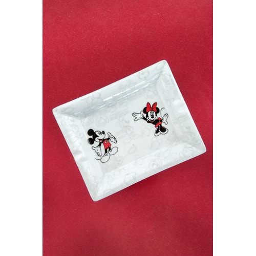 Mickey&Minnie porselen kül tablası