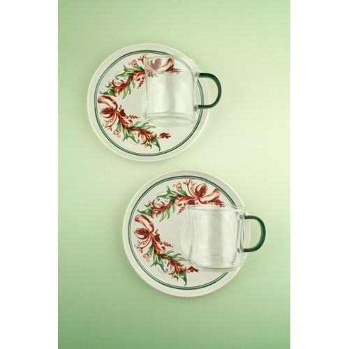 Winterberry iki kişilik çay kupa takımı