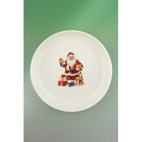 Santa büyük boy porselen salata kasesi
