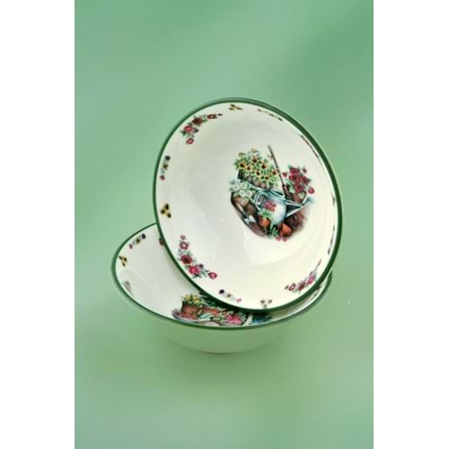 Green gardening 2 adet porselen kase