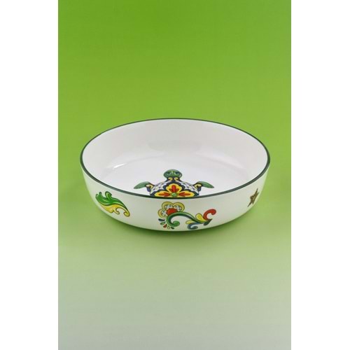 Tospik green porselen salata kasesi