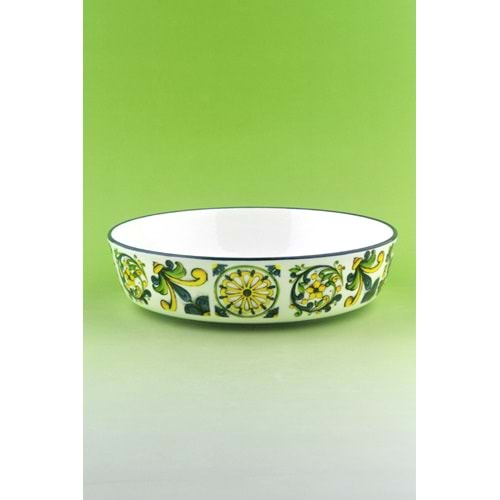 Blue tile porselen salata kasesi