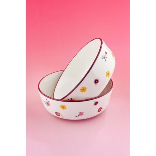 Petite 2 adet porselen salata kasesi