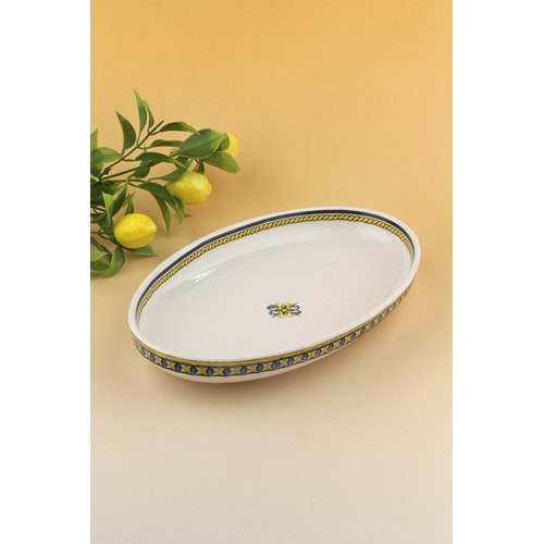 Capri porselen kayık tabak