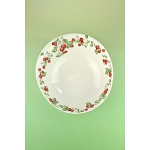 Strawberry porselen salata kasesi