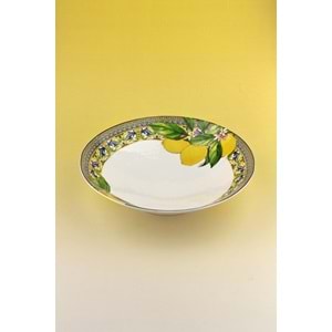 Capri limon porselen salata kasesi